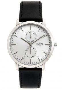 A69525S4I Inex Mens Day Date Steel 41mm