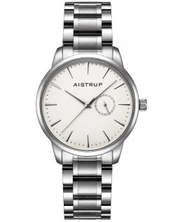AIW8201 Aistrup Rounded Elegance Silver White Sapphire AIW8201
