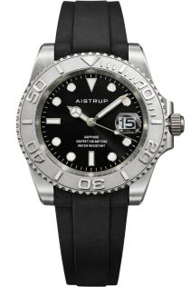 AIW8802 Aistrup Mens 100m Steel Sapphire 40mm