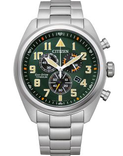 AT2480-81X Herreklokke i titan med solurverk - Citizen Eco-Drive Super Titanium AT2480-81X