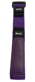 band-purple-wobl Lilla rem til WobL klokke med borrelås