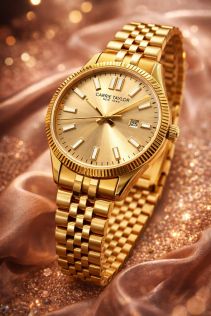 CTW501 Carrie Taylor 32mm Golden Classic Date Sapphire CTW501