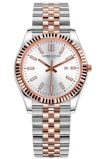 CTW505 Carrie Taylor 32mm Rosegolden Two Tone Classic Date Sapphire CTW505