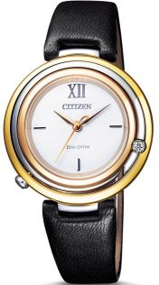 EM0656-15A Citizen Arcly Diamond Sapphire Eco-Drive EM0656-15A