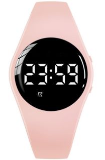 FIBEX15V2PEACH Toalettrening støtte ferskenfarget hjelpeklokke | FIBEX15V2PEACH