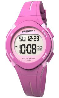 FIBEX19EN002 Multifunksjonsklokke for jenter rosa | FIBEX19EN002