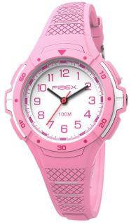 FIBEXAAC05 Svømmeklokke for jenter rosa med lys | FIBEXAAC05