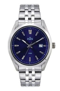 A12173S8I Inex Mens Silver Blue A12173S8I