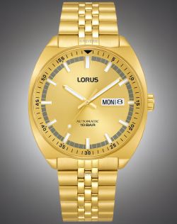 RL450BX9 Lorus Mens 100m Golden Automatic 43mm