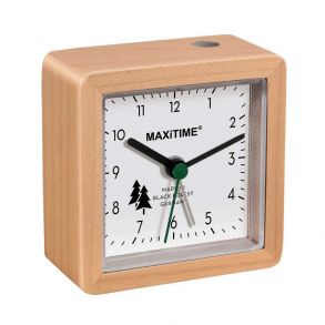 950595 Maxitime Alarm Clock with Light and Snooze Button made in Black Forest, Germany 950595