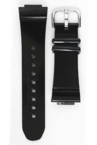 10389084 Black Glossy Resin Strap for Casio Baby-G BGA-130-1BER / BGA-1600 / BGA-131 10389084