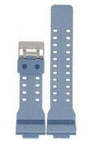10515885 Blue Resin Strap for Casio G-Shock GA-110DC-2A7 / GA-100DE-2AER - 10515885