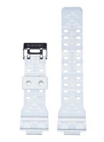 10523421 White Strap for Casio G-Shock GA-110TP-7A / GA-110TS-1A4 / GA-110TS-8A2 10523421