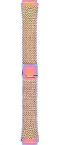 10628446 Rainbow Mesh Stainless Steel Strap for Casio Classic A1000 / A1000PRW-1ER 10628446