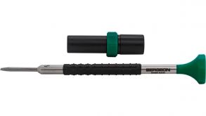218744 Bergeon 6899-AT Screwdriver Blade 2mm Green with Spare Blades 218744