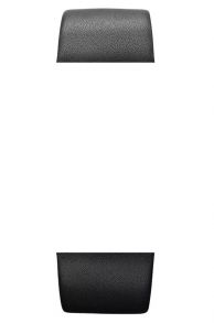 3428 Black Leather Strap for Skagen 233XXLSLB 22mm 3428