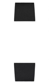 555867 Mesh Black Strap for Skagen SKW6837 555867