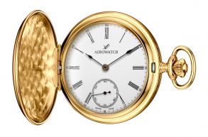 55836 JA01 Aerowatch Savonnettes Pocket Watch 55836 JA01