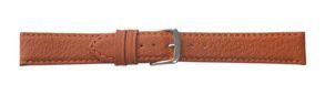 6661322S Falkenlund Deluxe Beco Watch Strap Imperator Brown Calf Leather 22mm Stainless Steel Buckle 6661322S