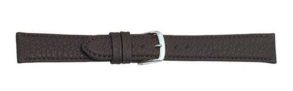 666218S Falkenlund Deluxe Beco Watch Strap Imperator Brown Calf Leather 18mm Stainless Steel Buckle 666218S
