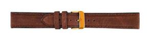 680922G Falkenlund Deluxe Beco 22mm Watch Strap Camel Sport Cognac Gold Buckle 680922G