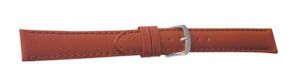 694922S Falkenlund Deluxe Beco Watch Strap Medio XL Brown Calf Leather 22mm Stainless Steel Buckle 694922S