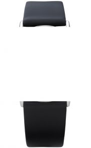 589804 Leather Black Strap for Skagen Classic 858XLSLB 589804