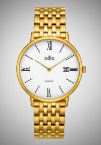 A69446-1D0KV Inex Mens Golden Classic 38mm