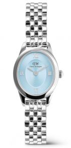 ADW00100809 Daniel Wellington Oval Ophelia Mini Ice Blue Silver DW00100809