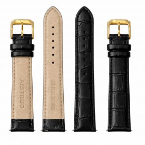 AIW7814 Aistrup Classic 78 Spare Strap Black-Gold 20mm