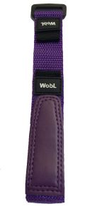 band-purple-wobl Lilla rem til WobL klokke med borrelås