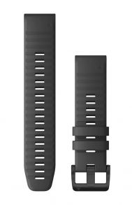 010-12863-22 Original Garmin QuickFit® 22mm Slate Grey Silicone Strap 010-12863-22