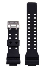 10347688 Sort gummirem (resin) til Casio G-Shock GA-100-1A1ER / GA-100-1A2ER / GA-100-1A4ER