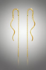 CTJ19 Carrie Taylor Wavey Threader CTJ19