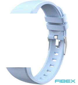 FIBEX15V3LIGHTBLUE-strap Light Blue Silicone Strap for Fibex Vibrating Reminder Watch FIBEX15V3LIGHTBLUE-strap