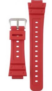 10484595 Red Resin Strap for Casio G-Shock DW-5600 / DW-5600TB-4A 10484595