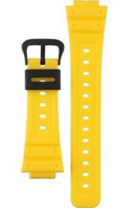 10634398 Yellow Resin Strap for Casio G-Shock DW-5600 / DW-5600REC-9 10634398