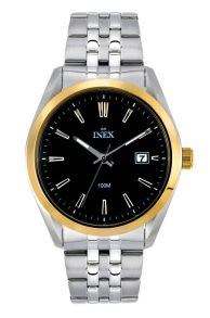 A12173B5I Inex Mens Silver Black A12173B5I