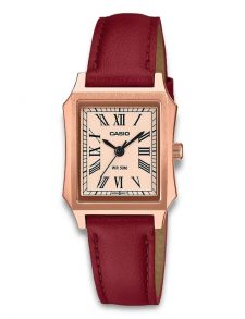 LTP-B190RGL-4BVER Casio Ladies Rosegolden Red Leather Mini 23mm