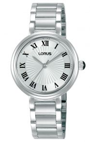 RG207YX9 Lorus Ladies Steel Quartz Roman Numerals 30mm