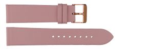 PMS700C-CS1508007 Carrie Taylor Pink Leather Strap (20mm) Rosegold