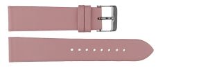 PMS700C-CS1508007C Carrie Taylor Pink Leather Strap (20mm) Silver
