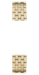 569338 Stainless Steel Gold Strap for Skagen SKW3102 16mm 569338