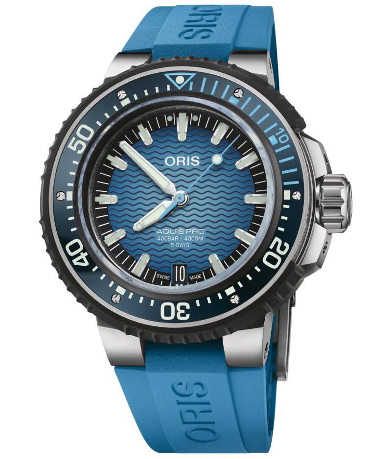 Oris Aquis Pro 4000m 01 400 7777 7155 Set 40077777155SET