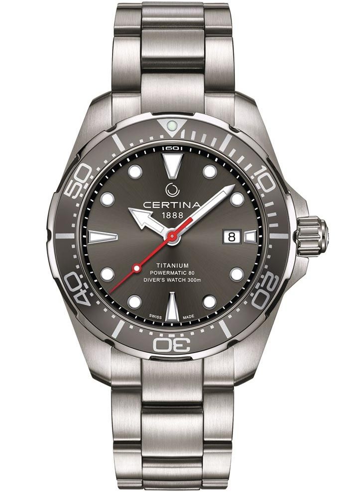 Certina DS Action Diver Titanium Powermatic 80 C032.407.44.081.00