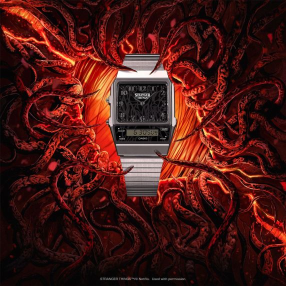 Casio G-Shock Stranger Things Collaboration Model Limited Edition AQ-800EST-1AER