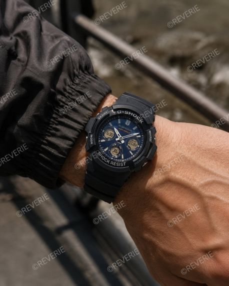 Casio Mens Digital G-Shock Solar Radio-Controlled 46mm