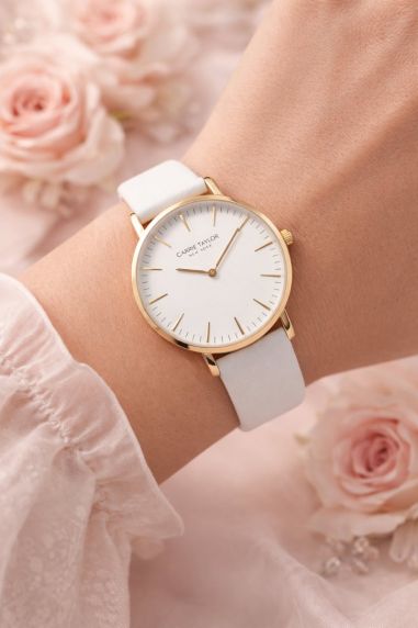 Carrie Taylor Lexington Golden White 38mm
