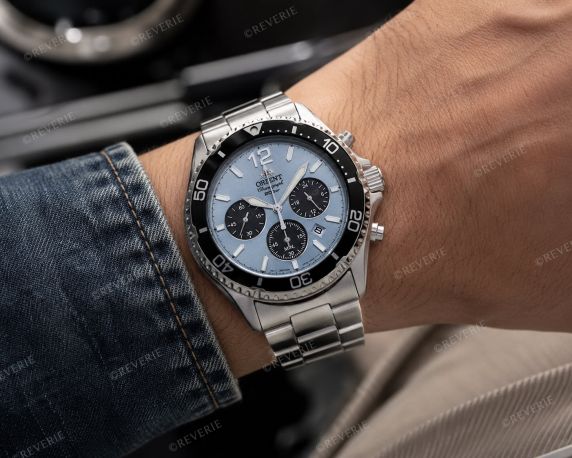Orient Solar Diver Blue Steel Sapphire 42mm