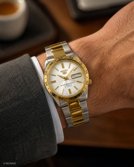 Seiko 5 Two-Tone Automatic Day-Date 37mm